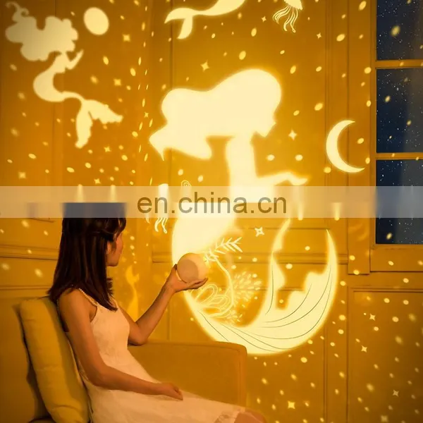 Wholesale Led Gifts Night Light Projector for Kids Baby Home Decoration photo-3
