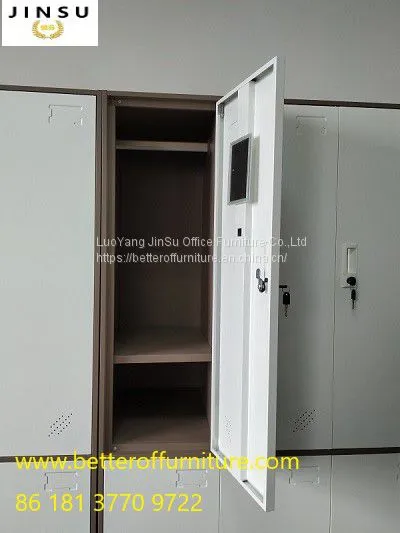 4 Door Steel Locker H1850XW900XD400mm Metal Furniture Wardrobe Storage Cabinet photo-5