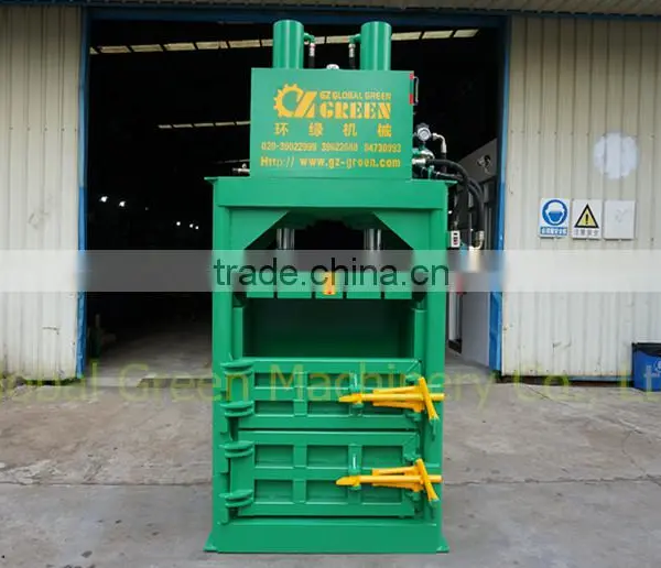High Precision Product Hydraulic Vertical Used Clothing Press Bailing Machine photo-3