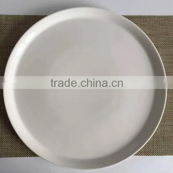 2015 High Quality New Custom Logo Ceramic Pizza Plate photo-2