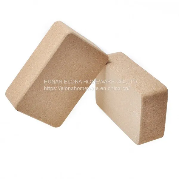 Factory Price Gym Equipment High Quality Wholesale Eco-friendly Cork Eva Yoga Block