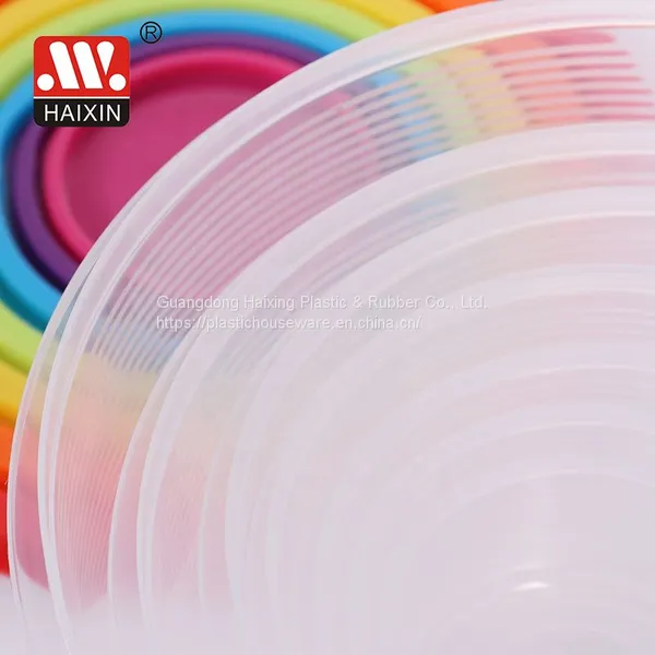 Plastic Kitchen Container Colorful Storage Lunch Box Folding Feeding Bowl Non Toxic Food Container photo-5