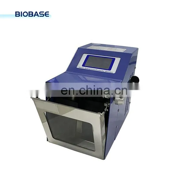 H Biobase China Top Popular Touch Screen Stomacher Blender/homogenizer BK-SHG04 for Food Laboraotry Analyzer