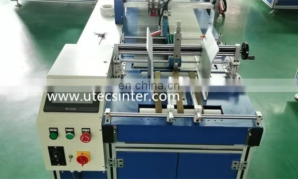 UST400-2A Double Side Adhesive Tape Applying Machine, Self-adhesive Tape Gluing Equipment for Carton Box photo-2