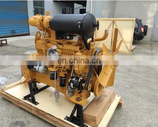 Best Price 6 Cylinders SDEC 3306 Engine 162kw(220hp) Dongfeng Shanghai SC11CB220G2B1 Diesel Engine for Loader photo-2