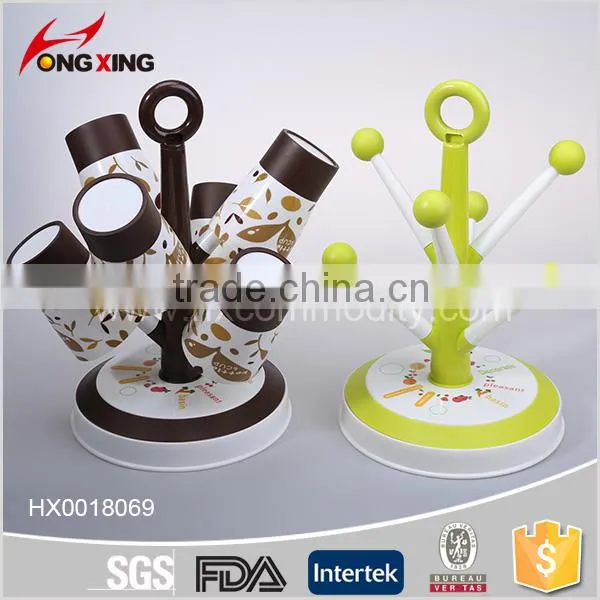 High Fashion Plastic Cup Holder With 6 Cups photo-3