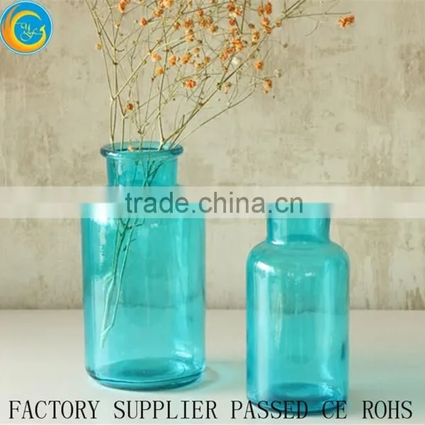 Stylish Colorful Glass Bottle Plant Vase or Moss Terrarium Clear Flower Vases Quality Choice photo-6