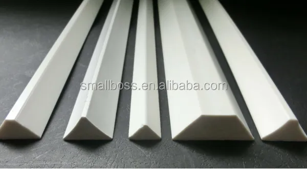 Plastic Pvc Profile PVC Foam Chamfer/foam Fillet/Strip/Chamfer Concrete Formers photo-4