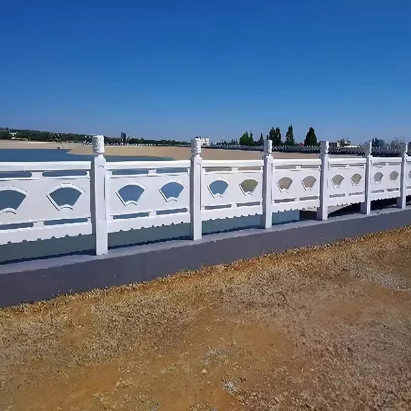 Cement Imitation Wood Guardrails for Gardens, Riversides, and Parks, Antique-style Railings, Imitation Bark Concrete Fences, and New Rural Fences photo-2