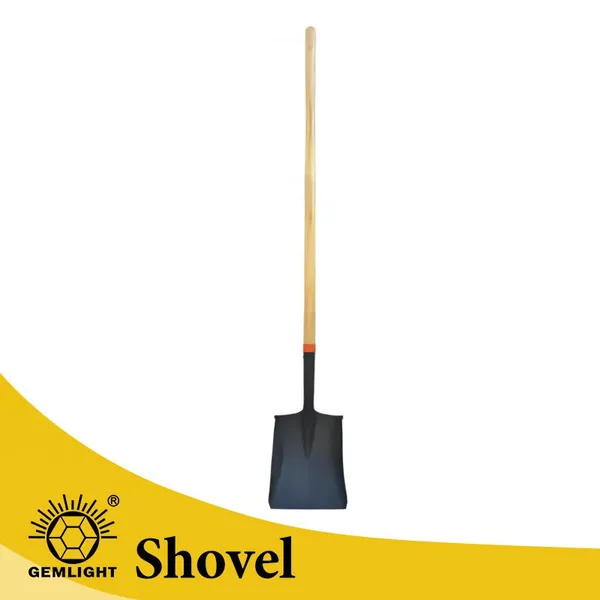 Long Handle Manganese Steel Garden Shovel Round Point Digging Shovel for Farming Landscaping Tool Supplier photo-2