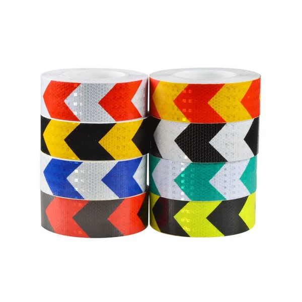 Automotive Reflective Tape, EXIT High Visibility Star Arrow Reflective Sticker, PVC Self-Adhesive Reflective Material