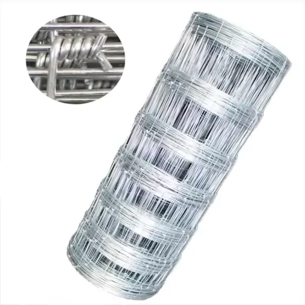 Farm Field Cattle Fence High Tensile Hinge Joint Fixed Knot Galvanized Sheep Farm Field Deer Cattle Mesh Fence photo-2