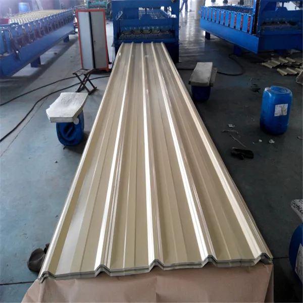 Prepainted Corrugated Steel Sheet Color Coated Roofing Plate SGCC Grade for Container Application photo-5