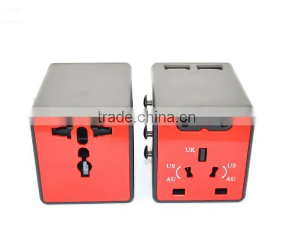 Purple Blue and More Our Own Patent uk Canada Plug Adapter/universal Travel Adapter With Usb Port/universal Multi Plug Adapter photo-5