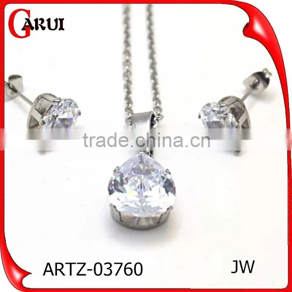 Fashion Jewelry Charm 2016 Fashion Black Crystal Daily Wear Jewelry Set photo-3