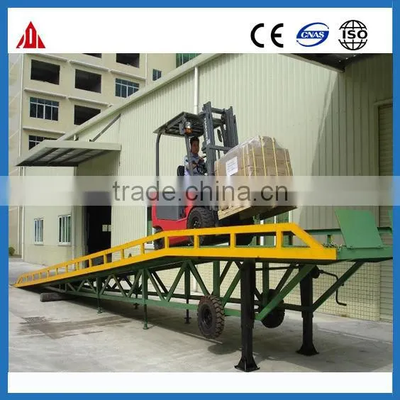 8T Mobile Hydraulic Yard Ramp/loading Dock Ramp Leveler photo-6