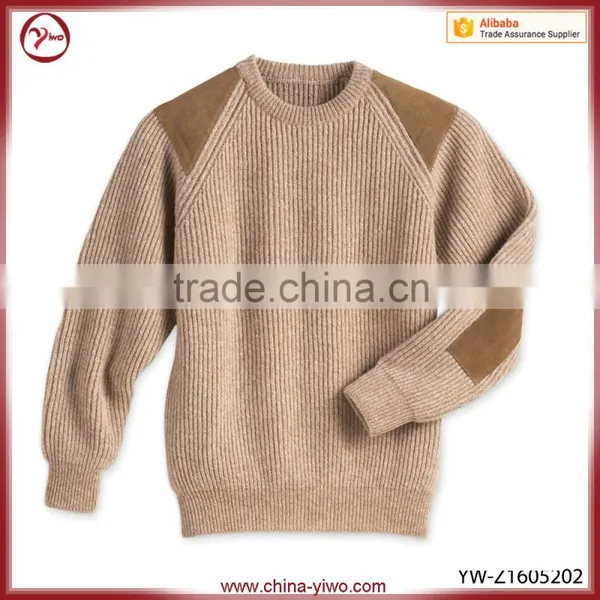 Blank Soft Wear Knitted Woolen Fashion Man Sweater photo-2