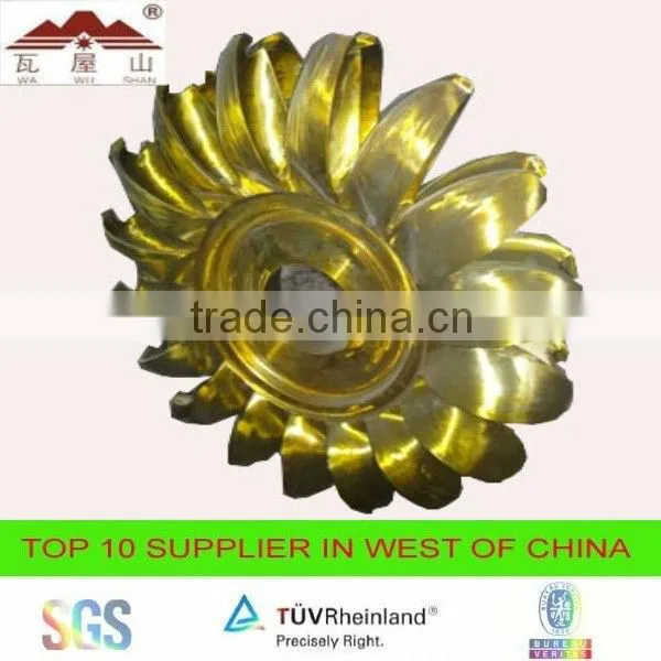 Water Turbine Runner/ Water Turbine for Sale