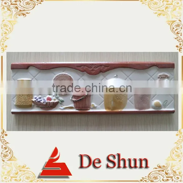 High Quality Fashion Design Ceramic Bathroom Border Tile photo-3