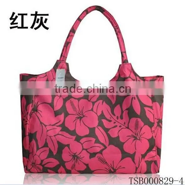 Hot Sale Fashion Canvas Beach Bags Wholesale photo-2