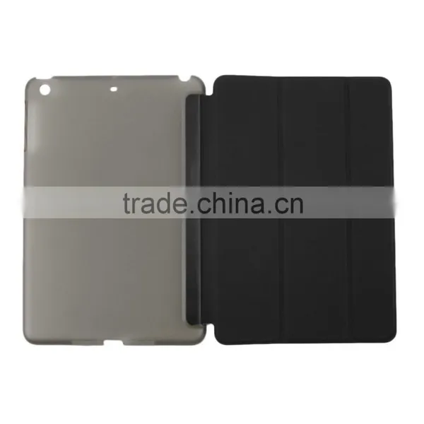 Ultra Slim Tri-Fold PU Leather Case With Crystal Hard Back Smart Stand Case Cover for IPad Mini 1 2 3 7.9" Tablet Flip Cover photo-3