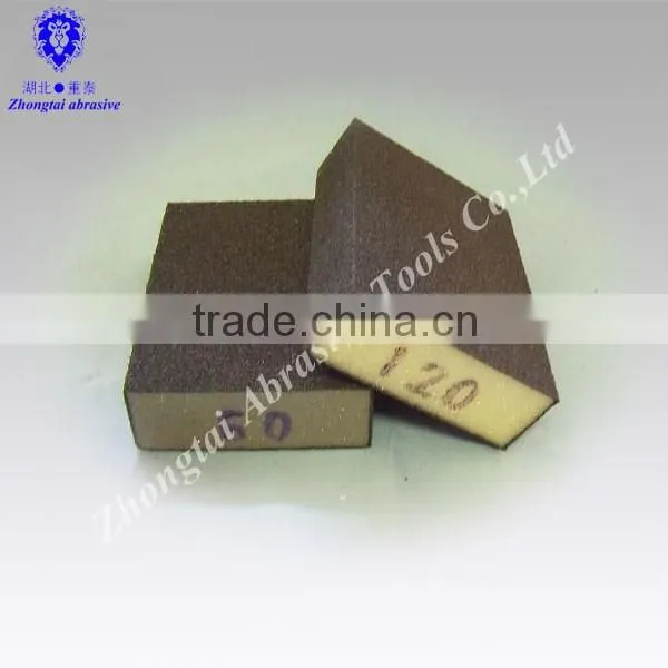 Aluminium Oxide Middle Density Sanding Sponge 100*70*25mm in Grit P60-240 photo-2