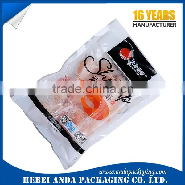 Frozen Shrimp Vacuum Bag, Aluminum Foil Vacuum Bag, Plastic Vacuum Bag
