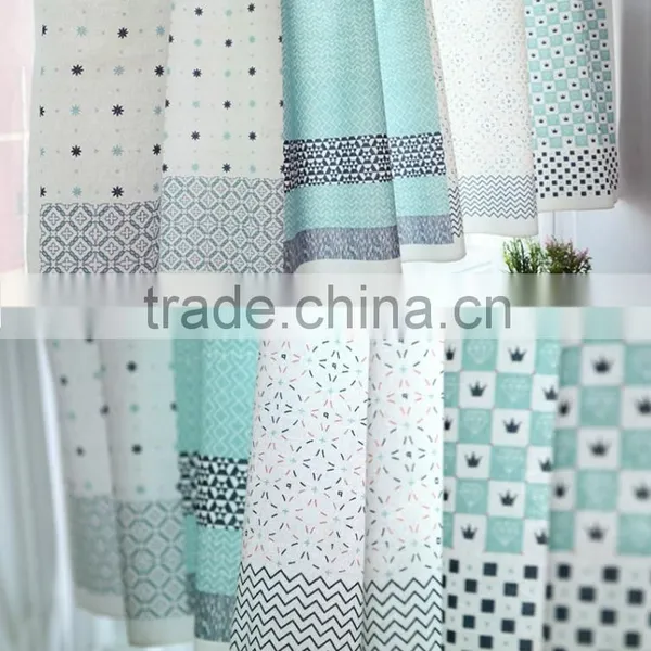 Personality Cartoon Linen / Cotton Fabric Digital Printing Fabric photo-2
