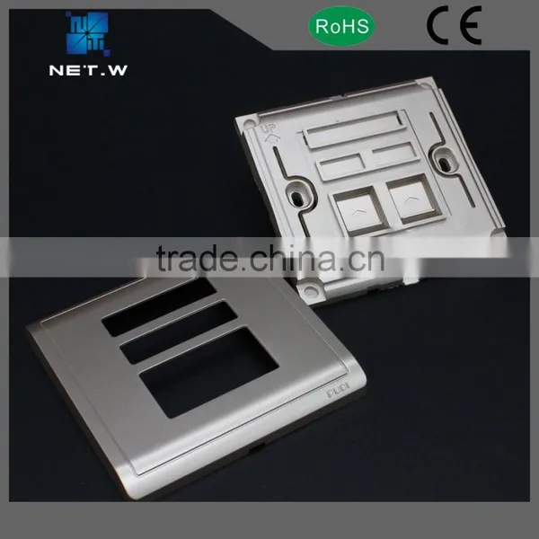 RJ45 Keystone 4 Port Faceplate Electric Faceplate Rj45 photo-5