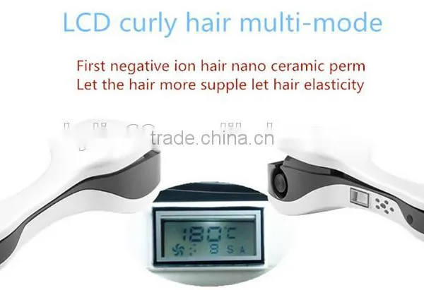 Negative Ions Magic Hair Curler LCD Display Screen Automatic Hair Device photo-3