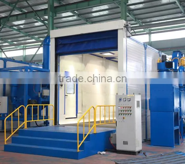 CE Certificated Sand Peening Booth /sandblasting Chamber photo-6