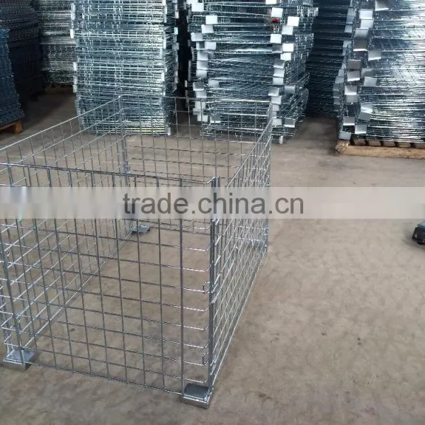 Galvanized Steel Wire Storage Cage / Warehouse Cage photo-2