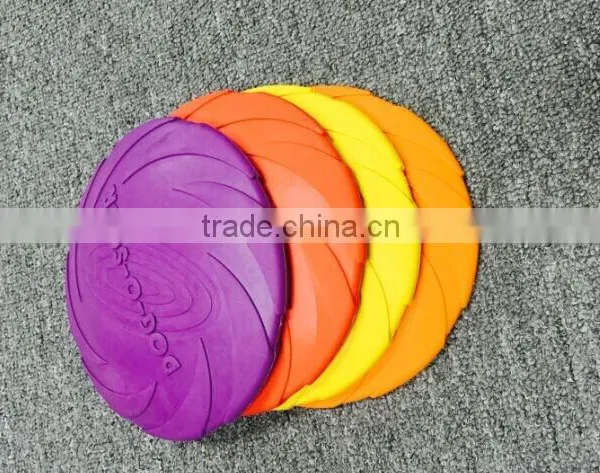 2015 Custom Multicolor Foldable & Durable Soft Rubber Fisbee , Training Toys photo-4