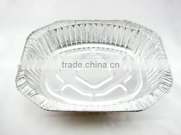 Plain Round Foil Container Exported to Columbia photo-2