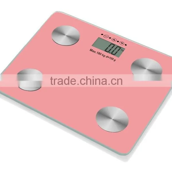 Body Fat Weighing Scale With Blue Backlight and BMI photo-6