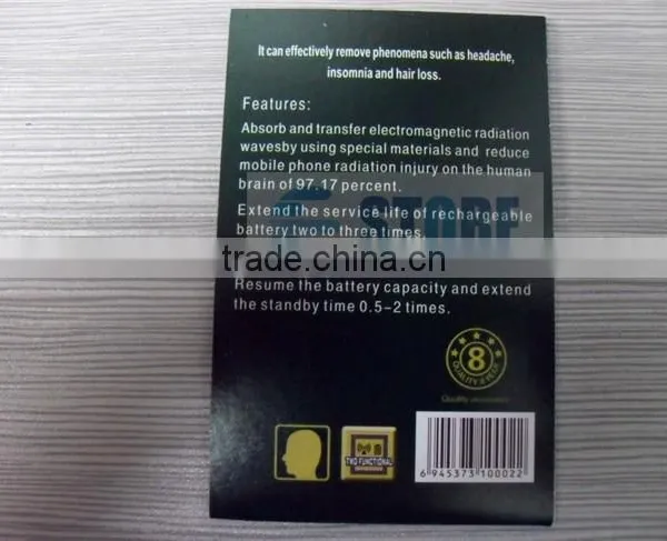 Newest Scalar Energy Saver Chip For Anti-radiation Mobile Phone Sticker photo-2