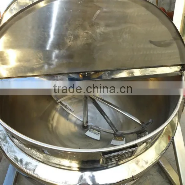 Tiling Gas Heating Jacketed Kettle With Mixer photo-2