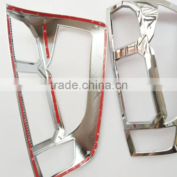 ABS Chrome Auto Accessories Tail Light Lamp Cover For Navara Np300 2015 2016 photo-4