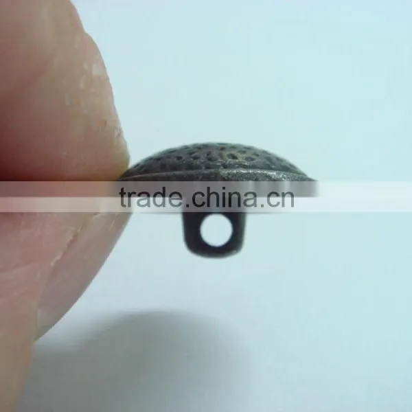 18mm One Hole Dotted Shank Metal Togggle Coat Buttons photo-5