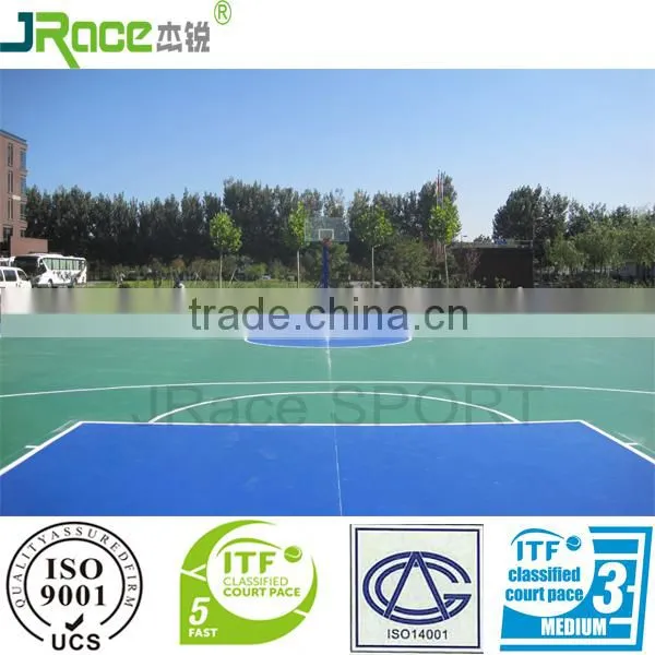 Multifunctional Anti-ultraviolet Outdoor Sport Court Flooring Basketball Court Flooring for Sale photo-2