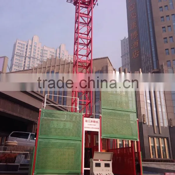 SS100 /100 Material Hoist/Construction Lift/Building Elevator Approved CE ISO photo-2
