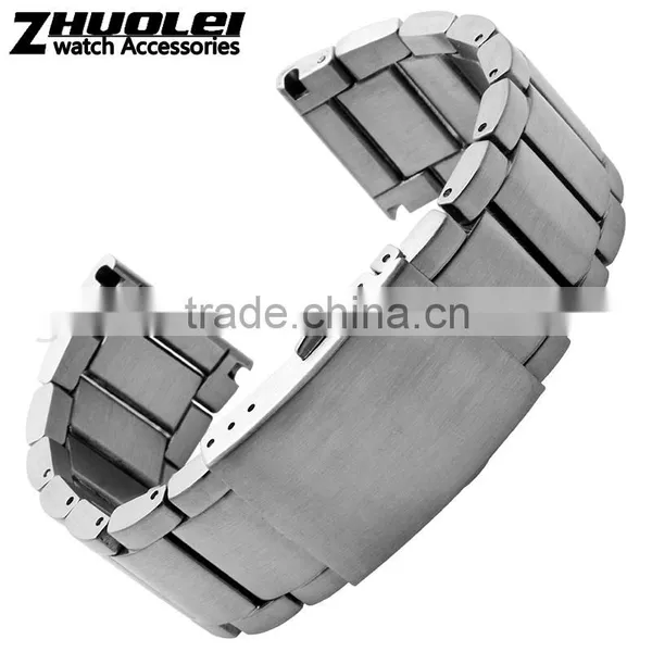 24|26|28mm High Quality Imported Stainless Steel Watch Bracelet Wholesale 3PCS photo-2
