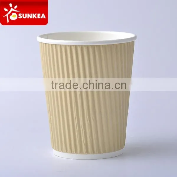 All in One Ripple Wall Custom Made Paper Coffee Cups photo-3