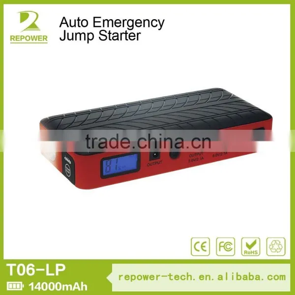 Capacity 14000mAh Laptop Charging Portable 12v Car Battery Jump Starter photo-4