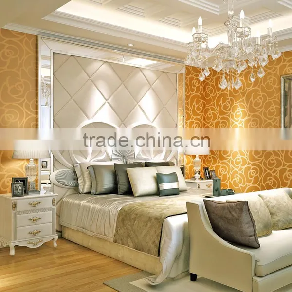 Beauty Decoration Design Big Flower Gorgeous Wallpaper photo-5
