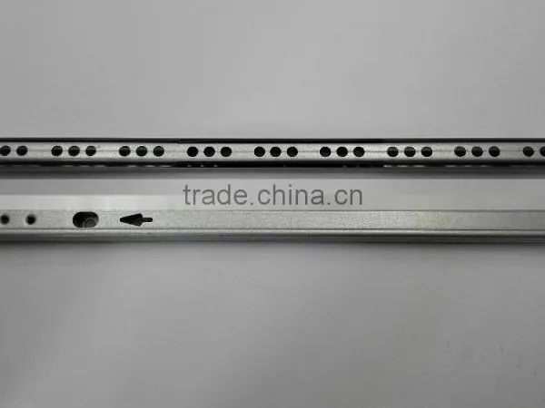 Cabinet Hardware 17mm 2 Fold Mini Telescopic Drawer Channel Quality Choice photo-2