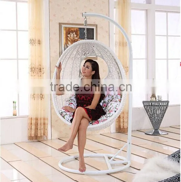 Cheap Wicker Swing Egg-shaped Chair