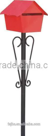 Foshan JHC-12115 Outdoor Post Mounted Mailbox/Decorative Letterbox/Standing Postbox photo-2