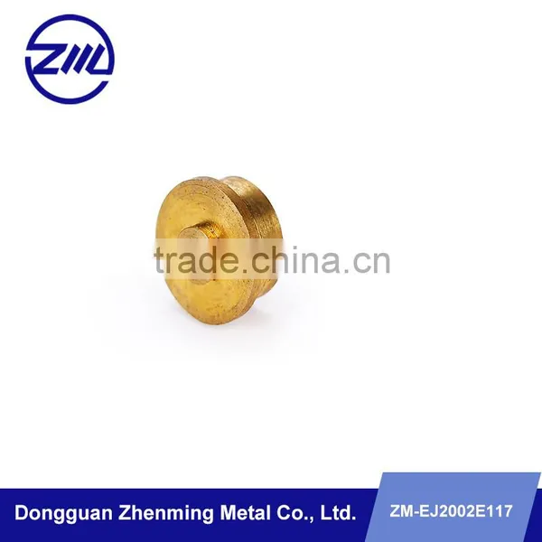 OEM Metal Lathe Parts Brass Mechnical Use Cnc Fittings Dongguan Factory Make