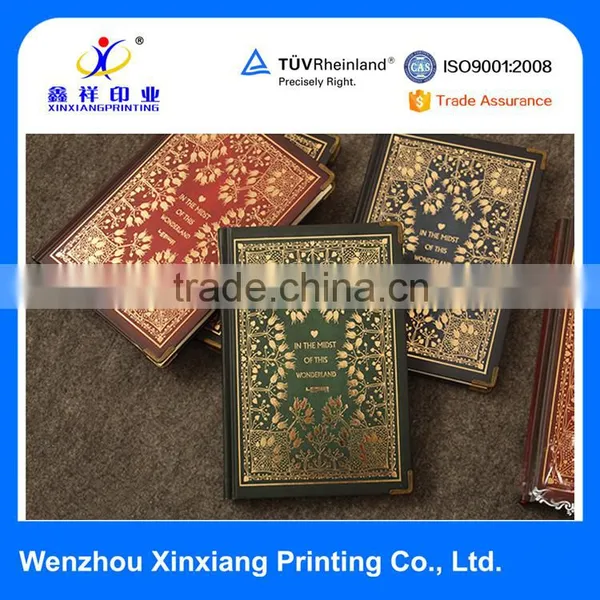 Wholesale Exquisite Vintage Hardcover Lock Diary Notebook With Custom Design photo-2